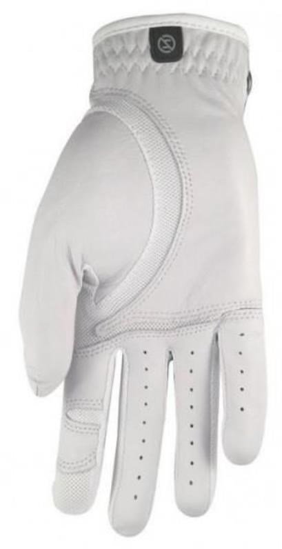 Zero Friction Cabretta gant de golf homme, blanc