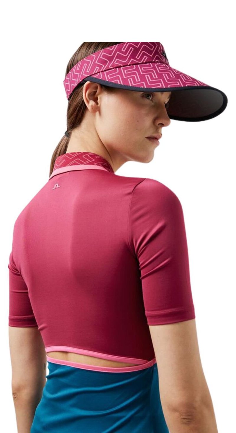 J.Lindeberg Odella polo femme, anemone