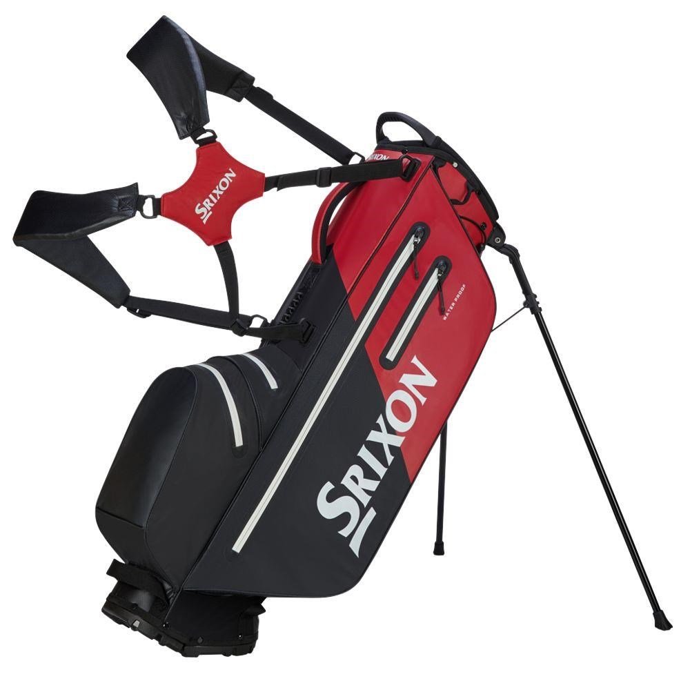 Srixon Waterproof stand bag, noir/rouge