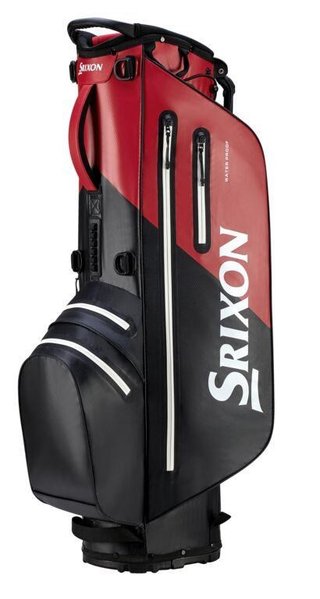 Srixon Waterproof stand bag, noir/rouge