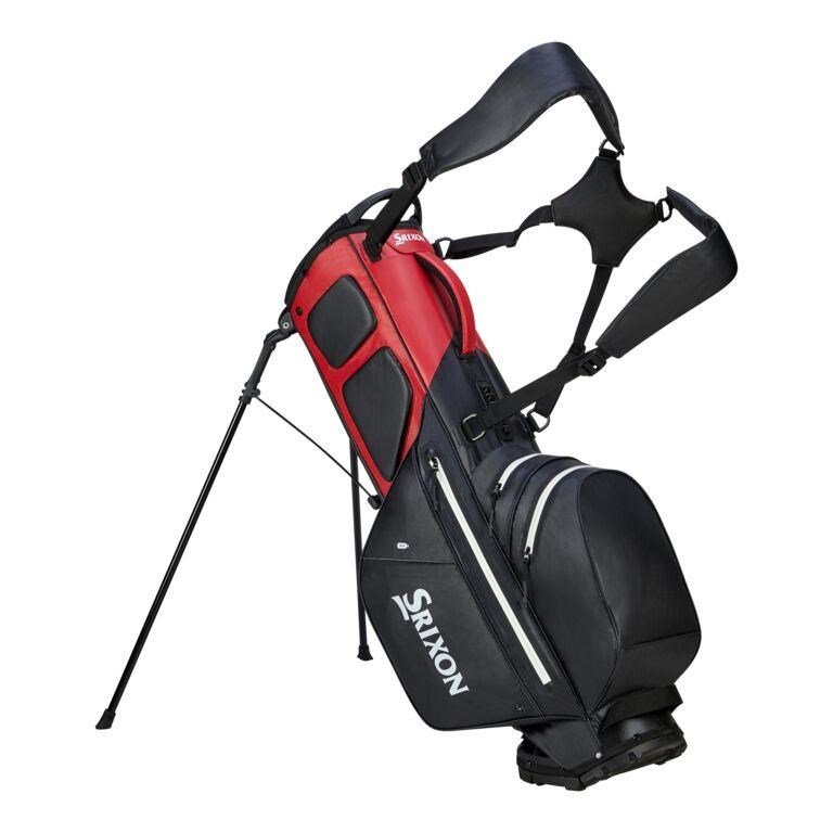 Srixon Waterproof stand bag, noir/rouge