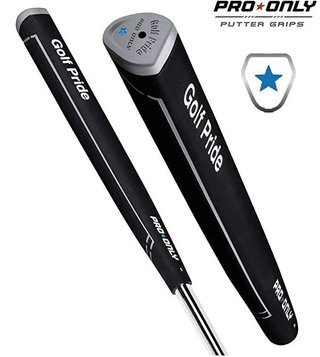 Golf Pride Pro Only Blue Star 81cc putter grip, noir