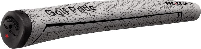 Golf Pride Pro Only Cord Red Star 72cc putter grip, gris