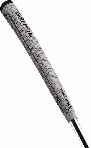 Golf Pride Pro Only Cord Green Star 88cc putter grip, gris