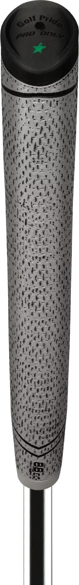 Golf Pride Pro Only Cord Green Star 88cc putter grip, gris