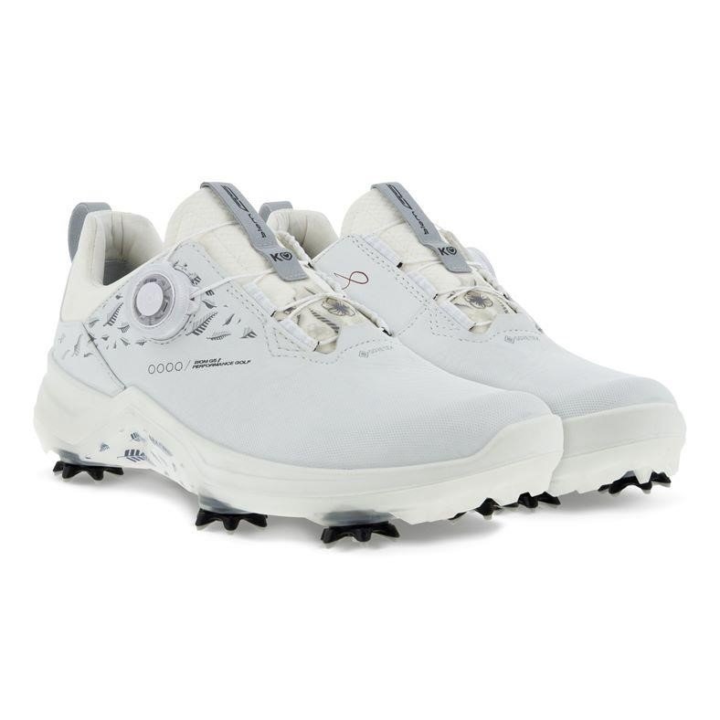 Ecco Biom G5 Boa Lydia Ko chaussures de golf femme, blanches