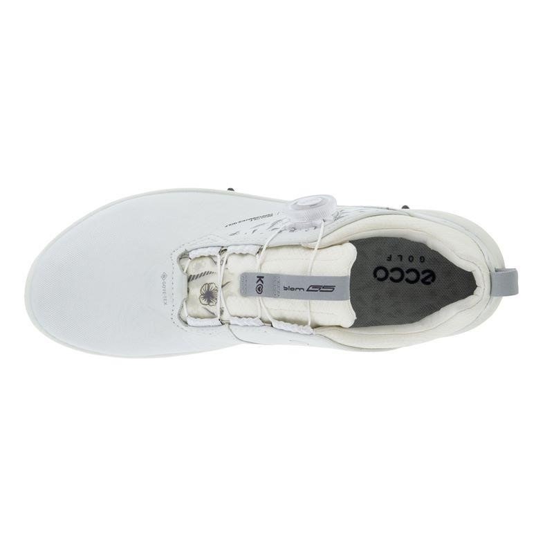 Ecco Biom G5 Boa Lydia Ko chaussures de golf femme, blanches