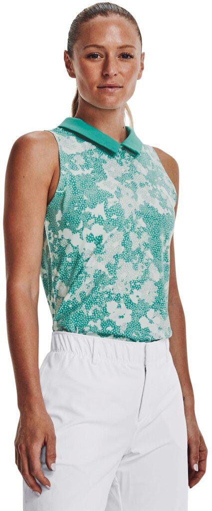 Under Armour Zinger Rise Sleeveless polo femme, vert