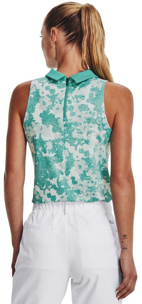 Under Armour Zinger Rise Sleeveless polo femme, vert
