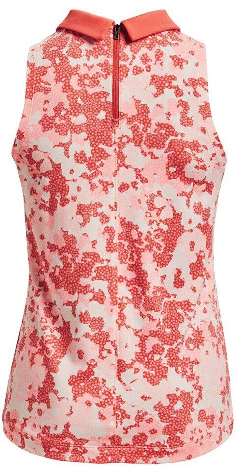 Under Armour Zinger Rise Slvls polo femme sans manches, orange