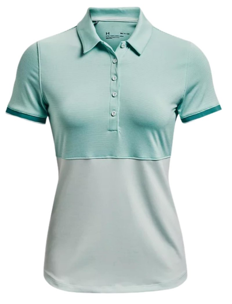 Under Armour Zinger Point polo femme, sea mist/neptune