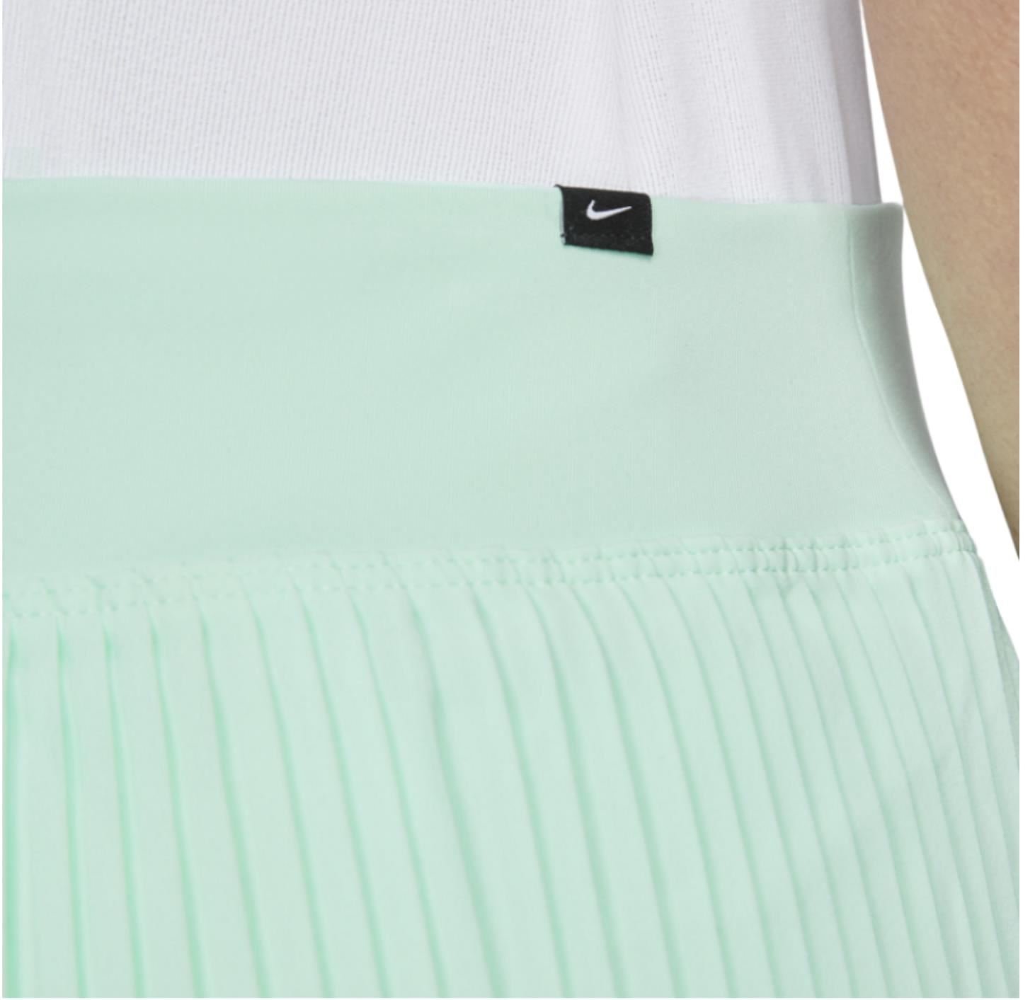 Nike Ace Pleated short de golf femme, mint foam