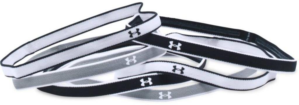 Under Armour Mini Headbands (6Pack), noir