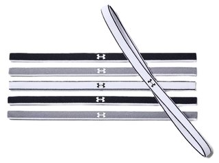 Under Armour Mini Headbands (6Pack), noir