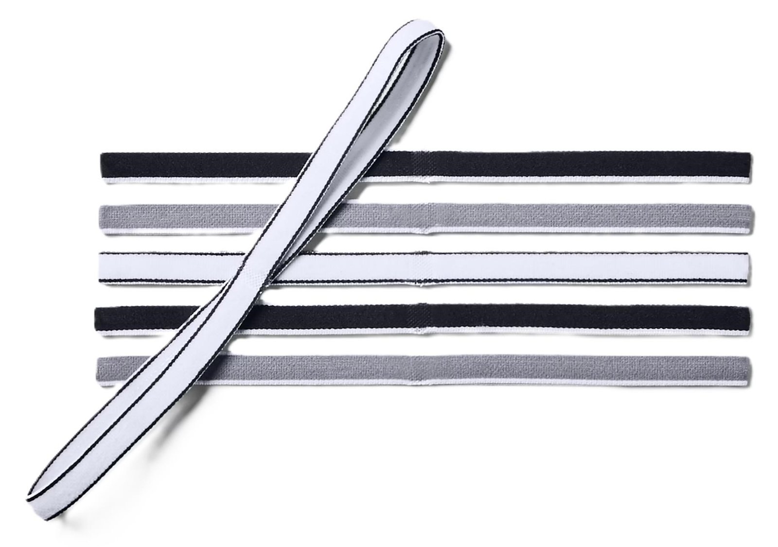 Under Armour Mini Headbands (6Pack), noir