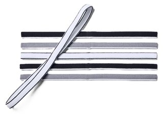 Under Armour Mini Headbands (6Pack), noir