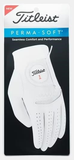 Titleist Perma-Soft gant de golf homme, blanc