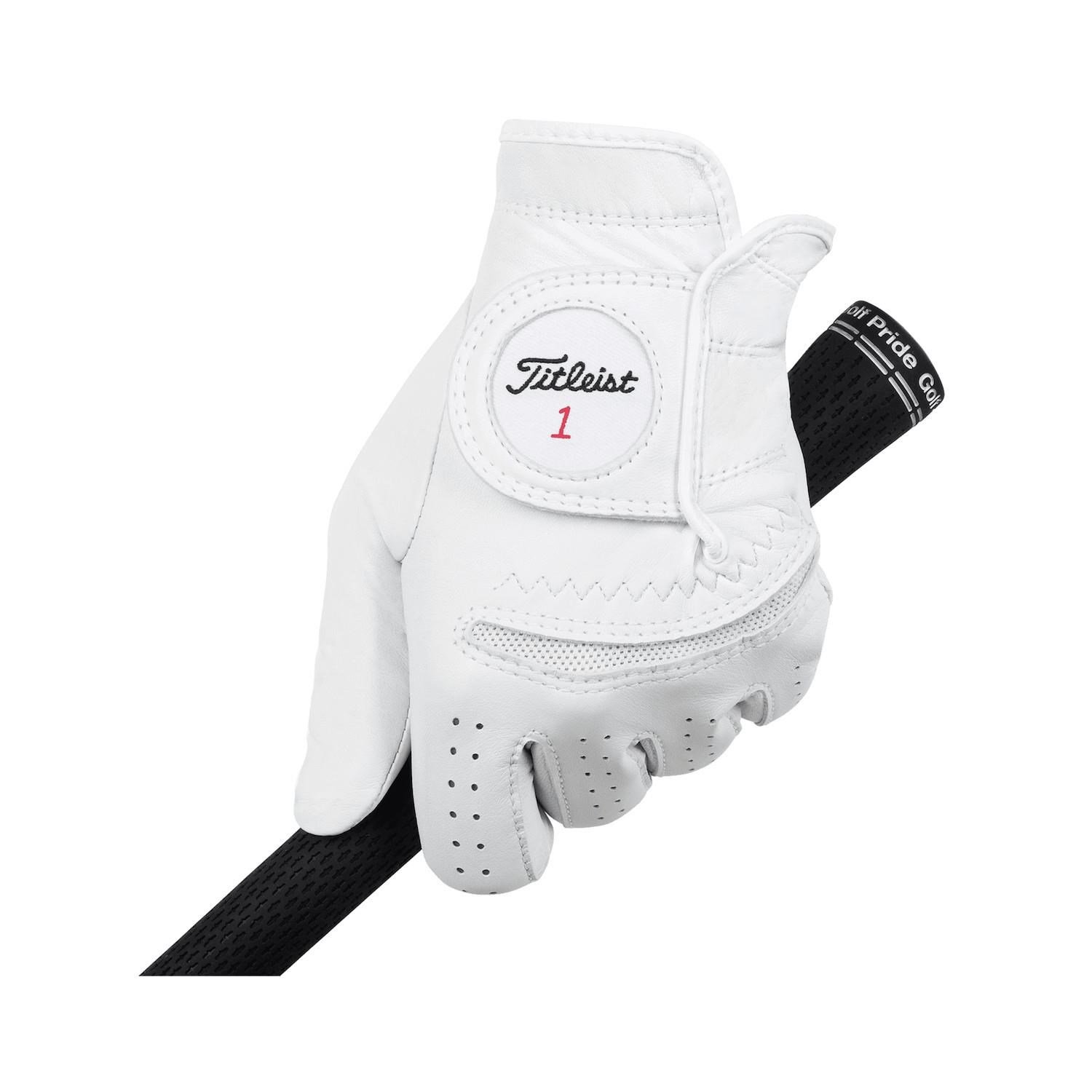 Titleist Perma-Soft Cadet gant de golf homme, blanc