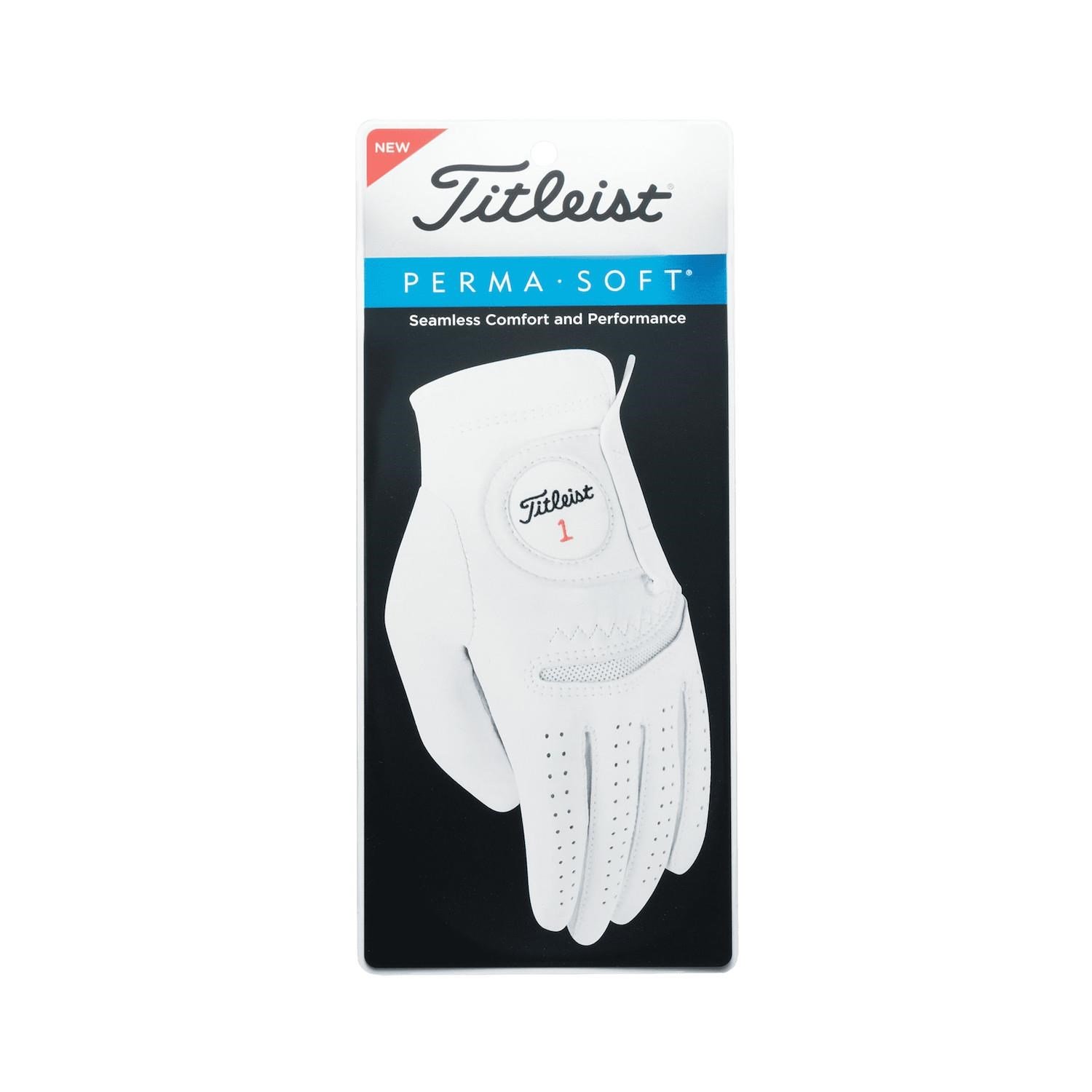 Titleist Perma-Soft Cadet gant de golf homme, blanc