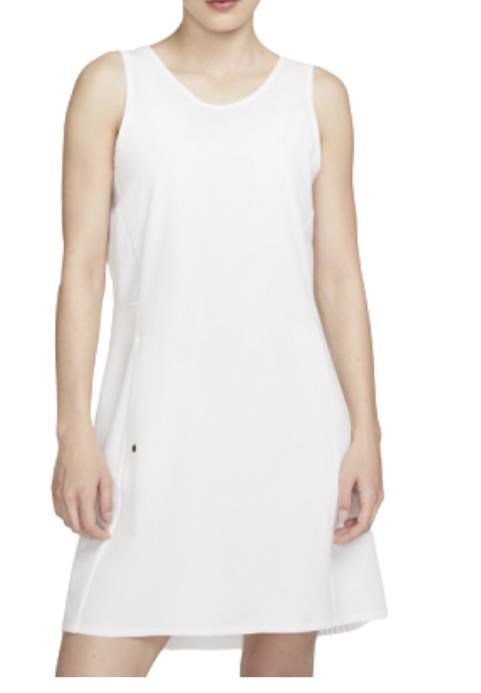 Nike Dri-Fit Ace robe femme, blanche