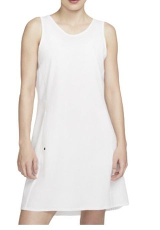 Nike Dri-Fit Ace robe femme, blanche