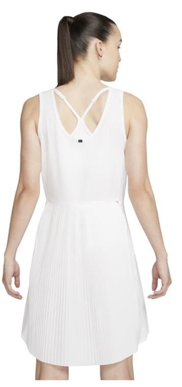 Nike Dri-Fit Ace robe femme, blanche