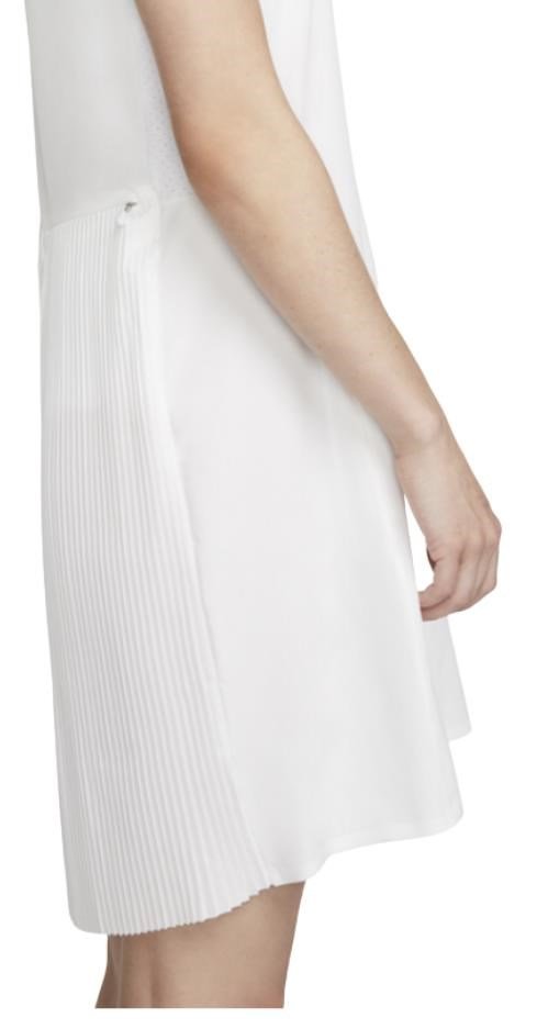 Nike Dri-Fit Ace robe femme, blanche