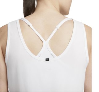 Nike Dri-Fit Ace robe femme, blanche