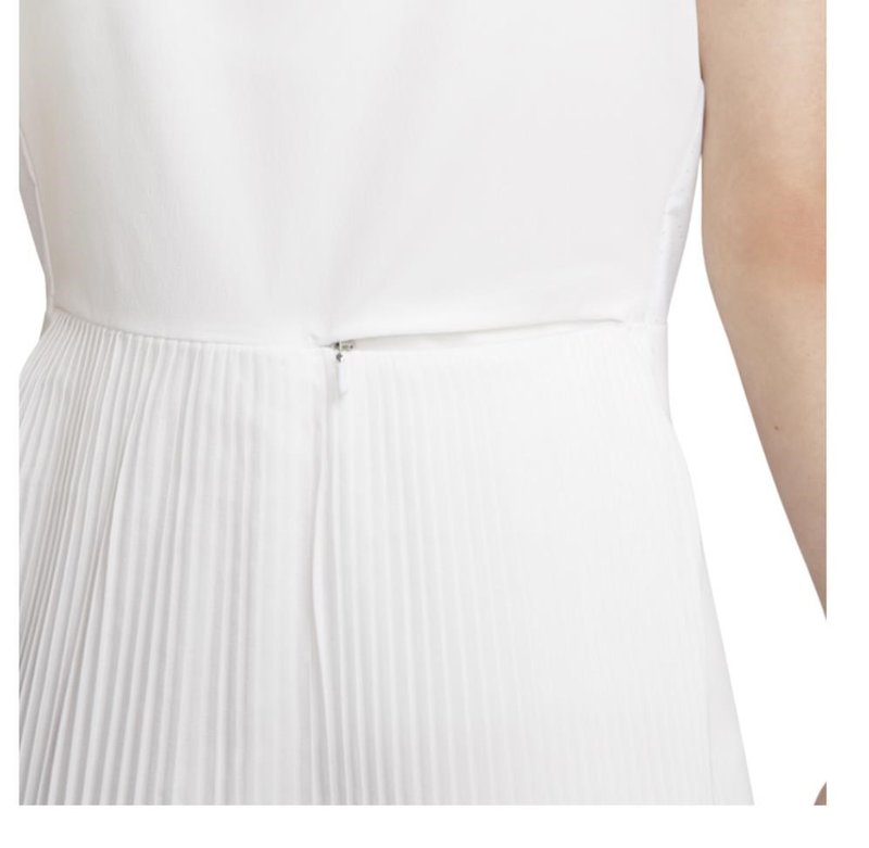 Nike Dri-Fit Ace robe femme, blanche