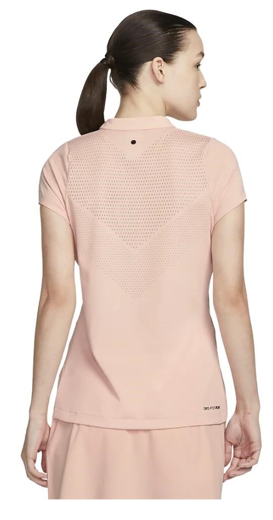 Nike Dri-FIT ADV Ace polo femme, orange clair