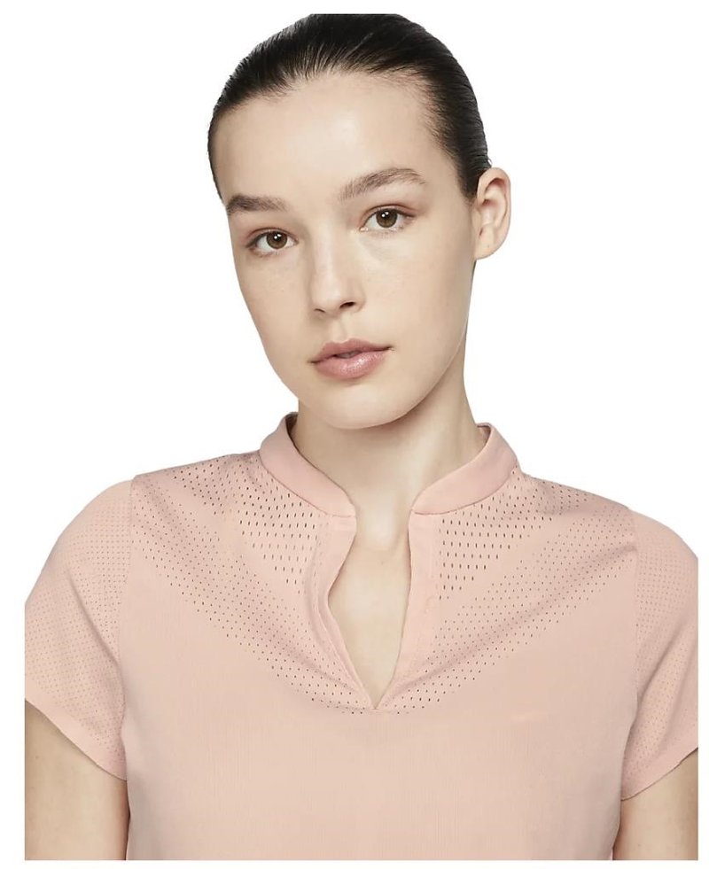 Nike Dri-FIT ADV Ace polo femme, orange clair