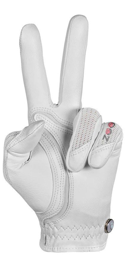 Zoom Zoom Sun Style gant de golf femme, blanc