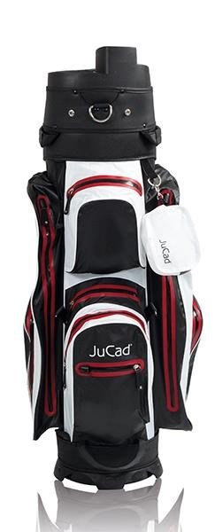 JuCad Manager Dry cart bag, noir/blanc/rouge