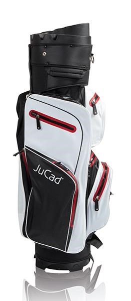 JuCad Manager Dry cart bag, noir/blanc/rouge