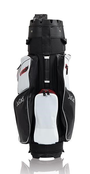 JuCad Manager Dry cart bag, noir/blanc/rouge