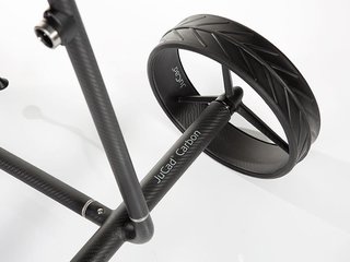 JuCad Carbon Travel Nero SV 2.0 chariot électrique, noir
