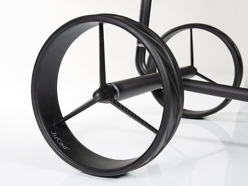 JuCad Carbon Travel Nero SV 2.0 chariot électrique, noir