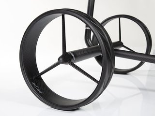 JuCad Carbon Travel Nero SV 2.0 chariot électrique, noir