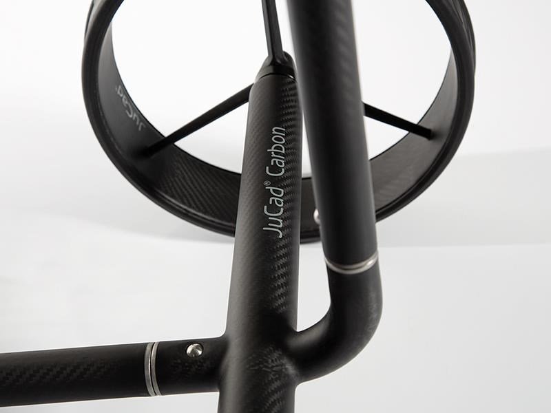 JuCad Carbon Travel Nero SV 2.0 chariot électrique, noir