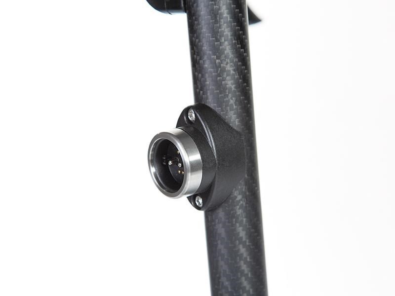 JuCad Carbon Travel Nero SV 2.0 chariot électrique, noir