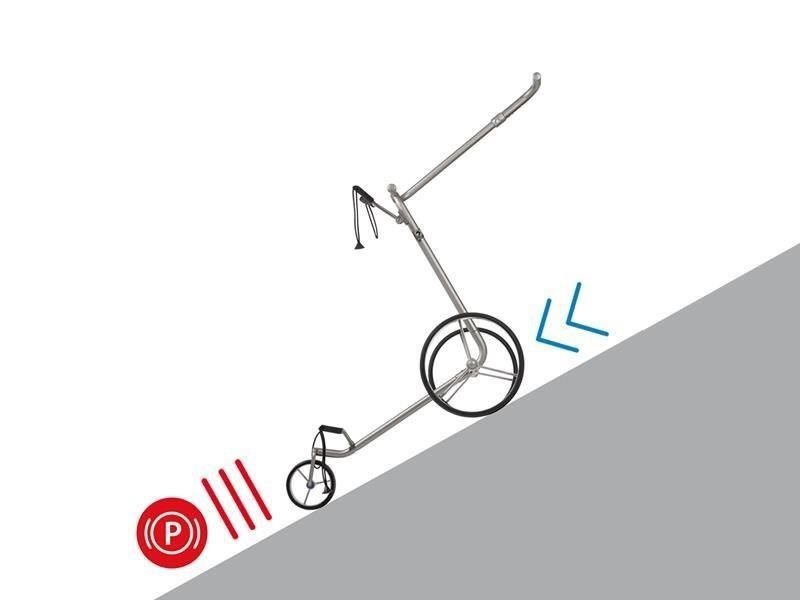 JuStar Silver 1.0 chariot électrique, argenté
