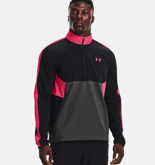 Under Armour Storm Windstrike 1/2 Zip veste homme, noir/gris jet