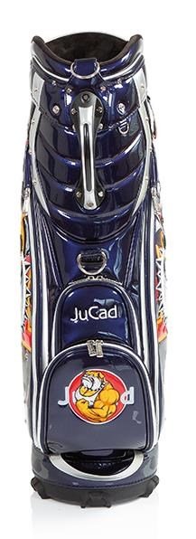 JuCad Luxury cart bag, bleu/blanc