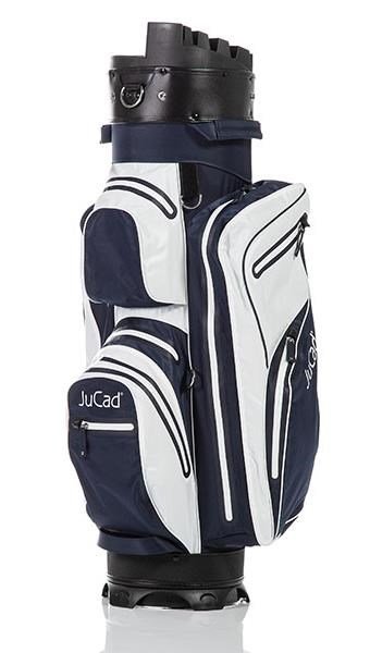 JuCad Manager Dry cart bag, blanc/bleu