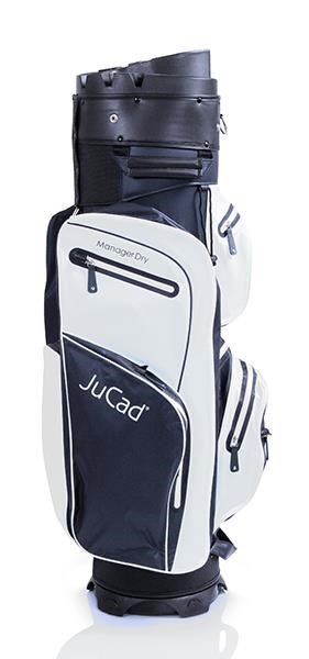 JuCad Manager Dry cart bag, blanc/bleu
