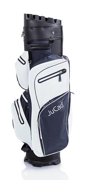 JuCad Manager Dry cart bag, blanc/bleu