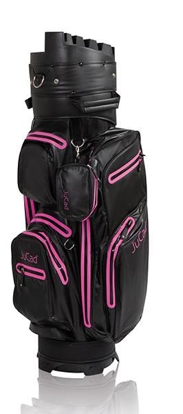 JuCad Manager Dry cart bag, noir/rose