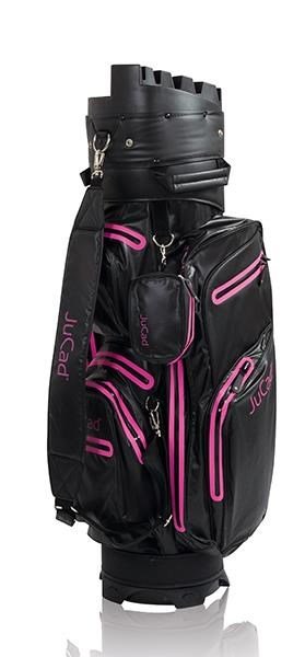 JuCad Manager Dry cart bag, noir/rose