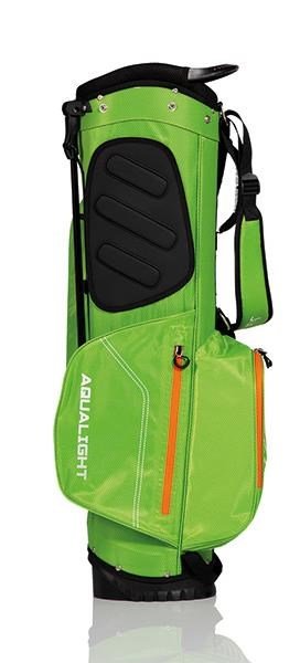 JuCad Aqualight Waterproof 2in1 stand bag, vert/blanc