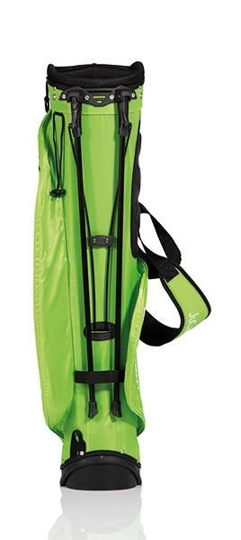 JuCad Aqualight Waterproof 2in1 stand bag, vert/blanc